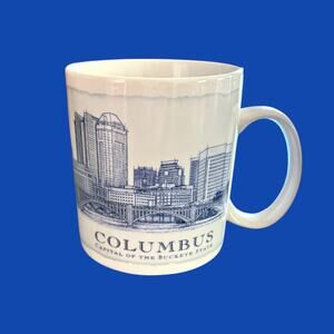Starbucks Columbus Ohio Architecture Series 18oz Skyline Collectible Coffee Mug
